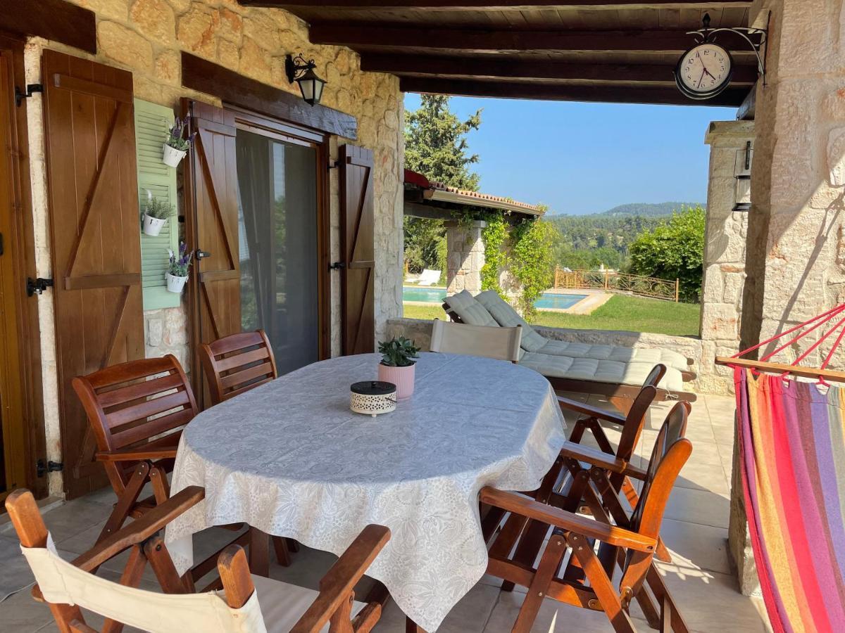 Villa Jordan'S Stone House Siviri Exterior foto